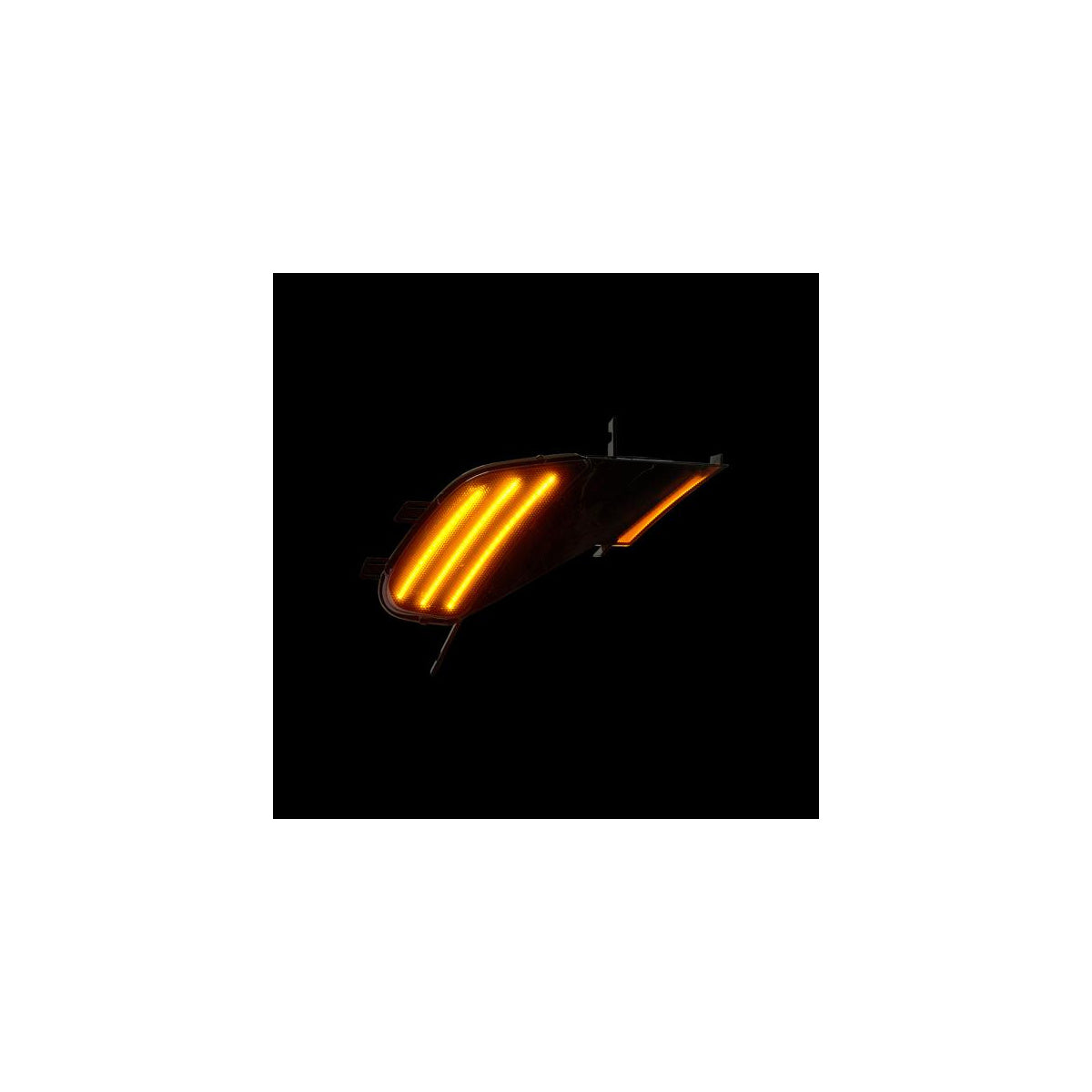 Clignotants latéraux LED compatibles avec Porsche Cayenne 9PA jusqu'à 01/2007 FUMÉ