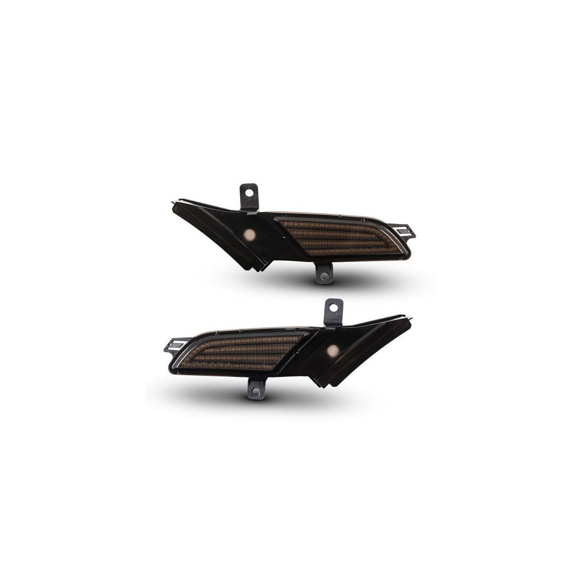 Clignotants latéraux LED compatibles avec Porsche Cayenne 9PA, année 02/2007-2010, FUMÉ
