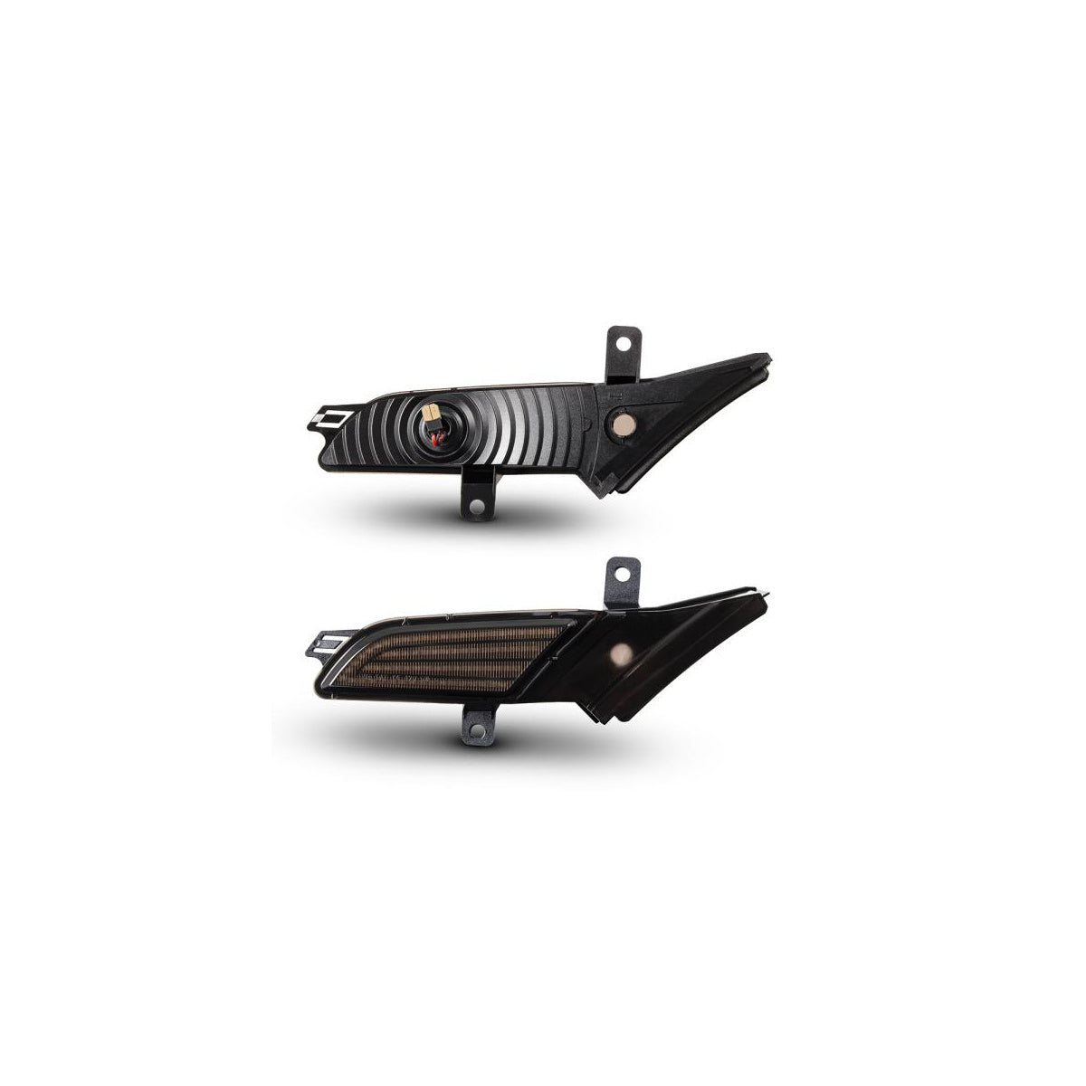 Clignotants latéraux LED compatibles avec Porsche Cayenne 9PA, année 02/2007-2010, FUMÉ