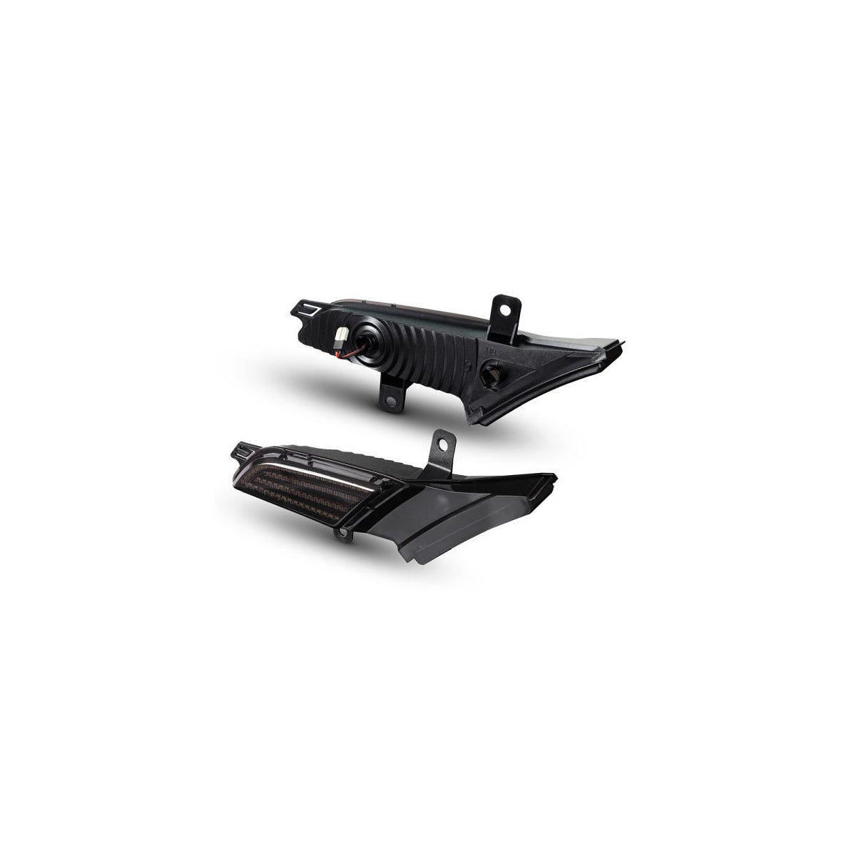 Clignotants latéraux LED compatibles avec Porsche Cayenne 9PA, année 02/2007-2010, FUMÉ