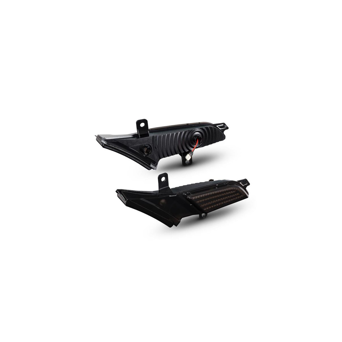 Clignotants latéraux LED compatibles avec Porsche Cayenne 9PA, année 02/2007-2010, FUMÉ