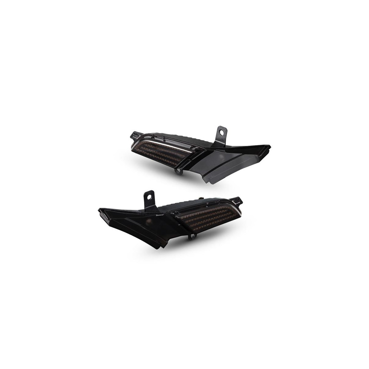 Clignotants latéraux LED compatibles avec Porsche Cayenne 9PA, année 02/2007-2010, FUMÉ