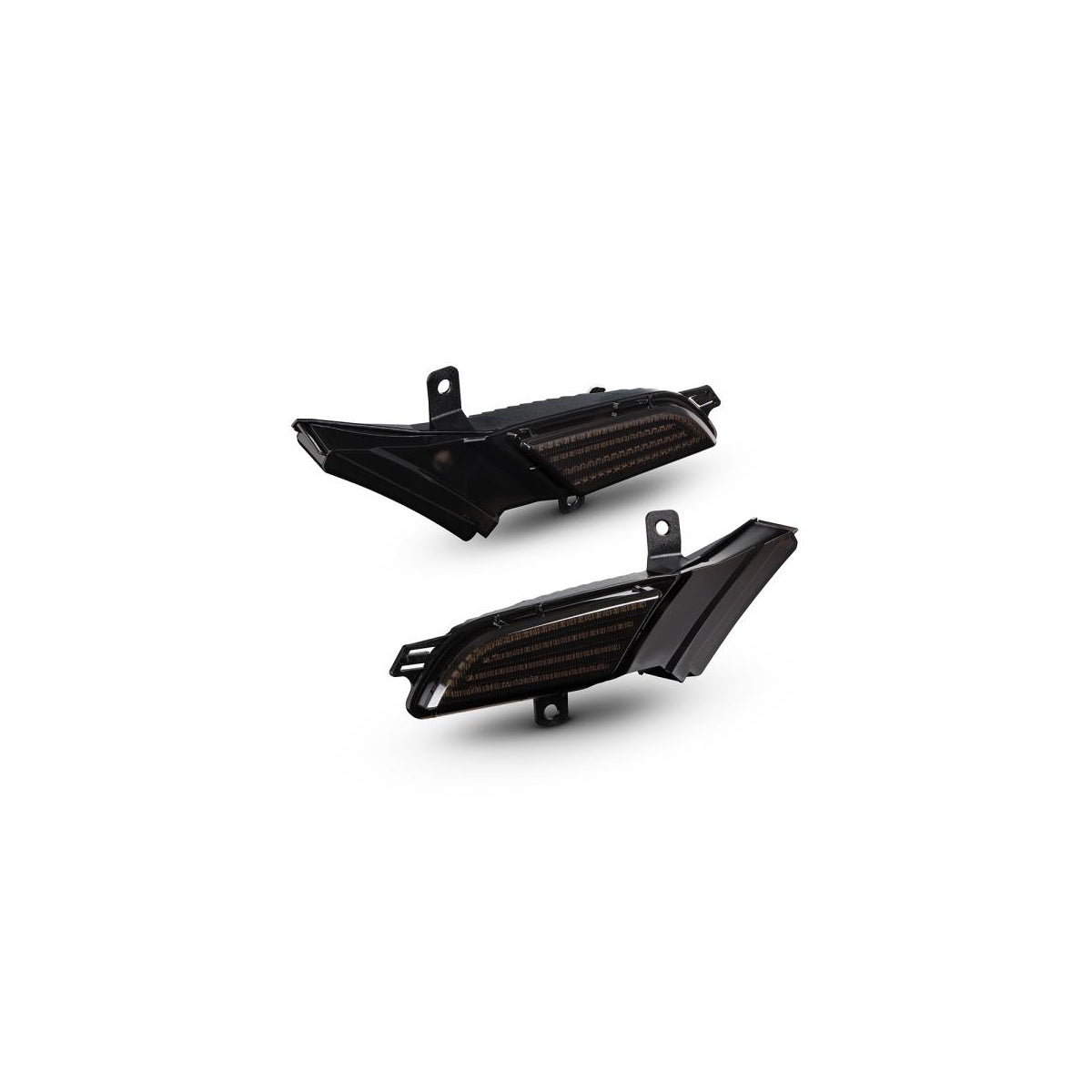 Clignotants latéraux LED compatibles avec Porsche Cayenne 9PA, année 02/2007-2010, FUMÉ