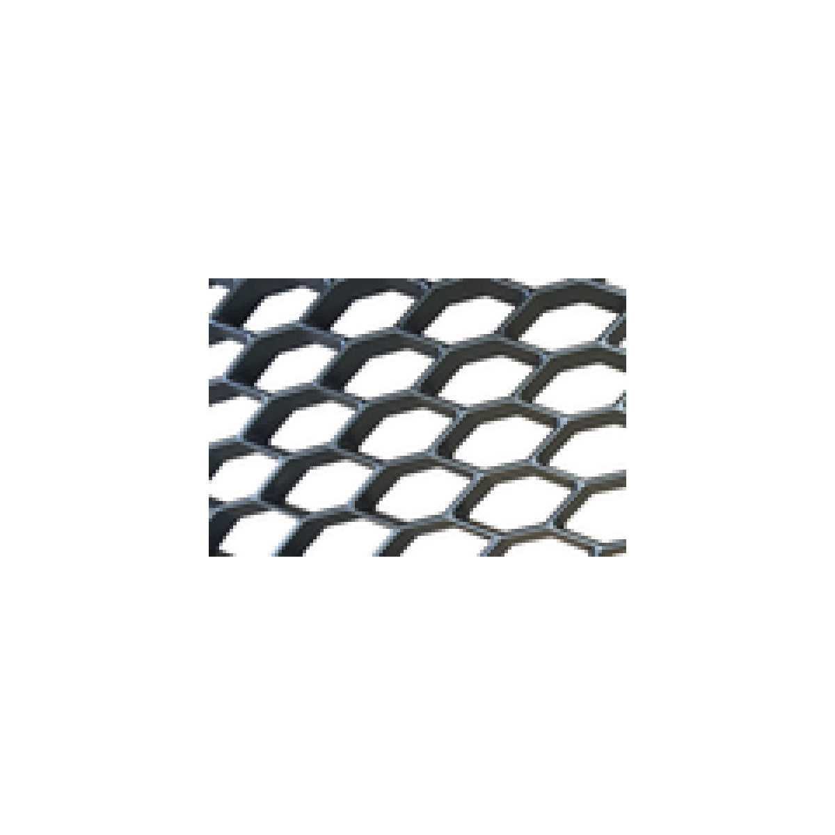 Sportgrill Frontgrill Kühlergrill Wabengrill passend für Audi A3 8P Grill ohne PDC 08-13 Schwarz Matt