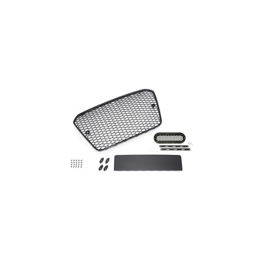 Sportgrill Frontgrill Kühlergrill Wabengrill passend für Audi A5 S5 12-16 Wabengrill mit Emblemhalter