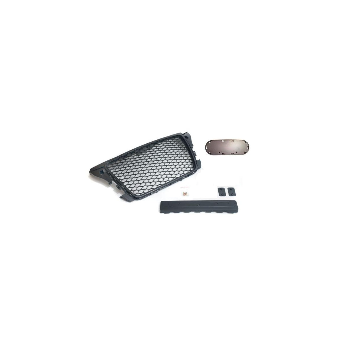 Sportgrill Frontgrill Kühlergrill Wabengrill passend für Audi A3 8P Grill ohne PDC 08-13