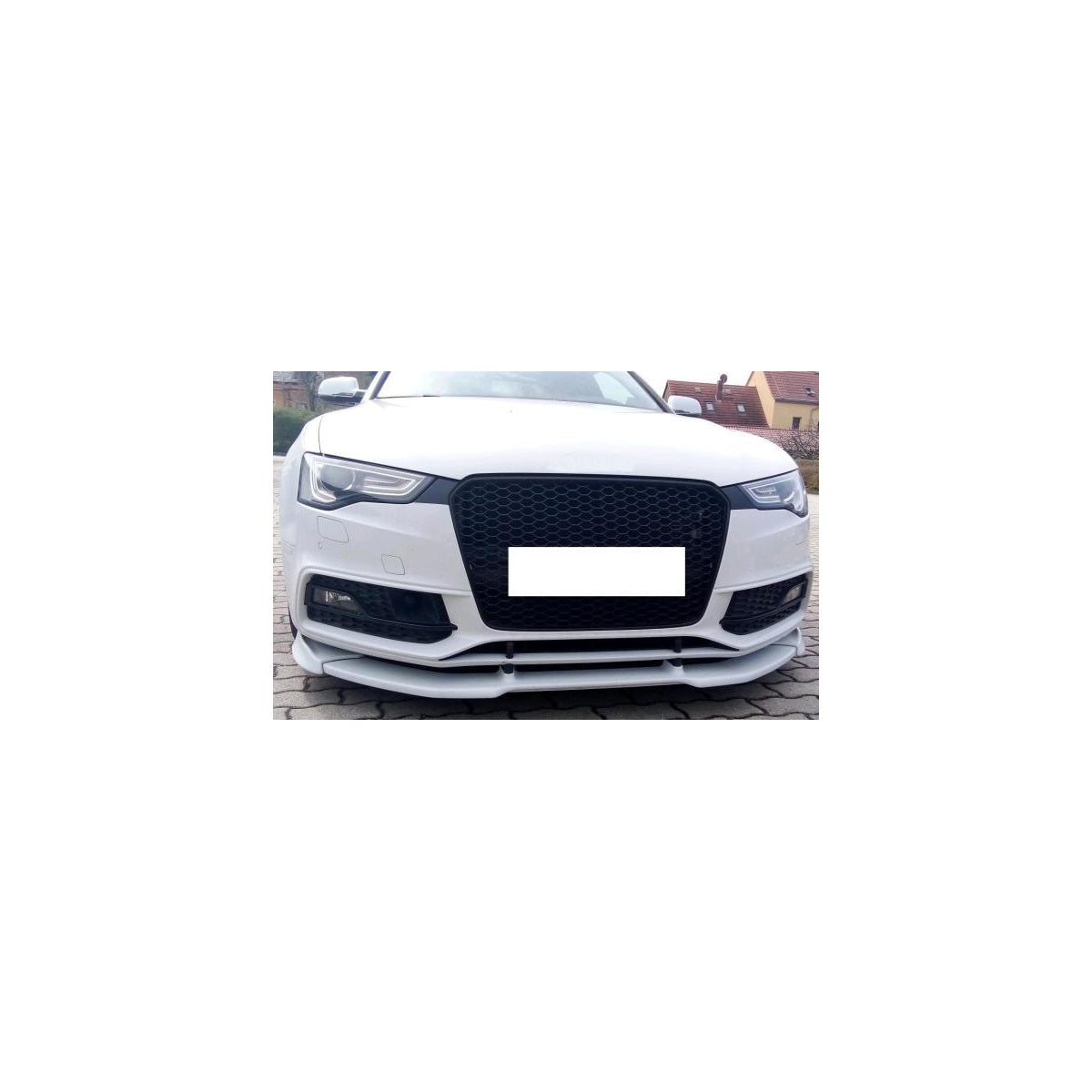 Sportgrill Frontgrill Kühlergrill passend für Audi A5 S5 12-16 Wabengrill mit Emblemhalter