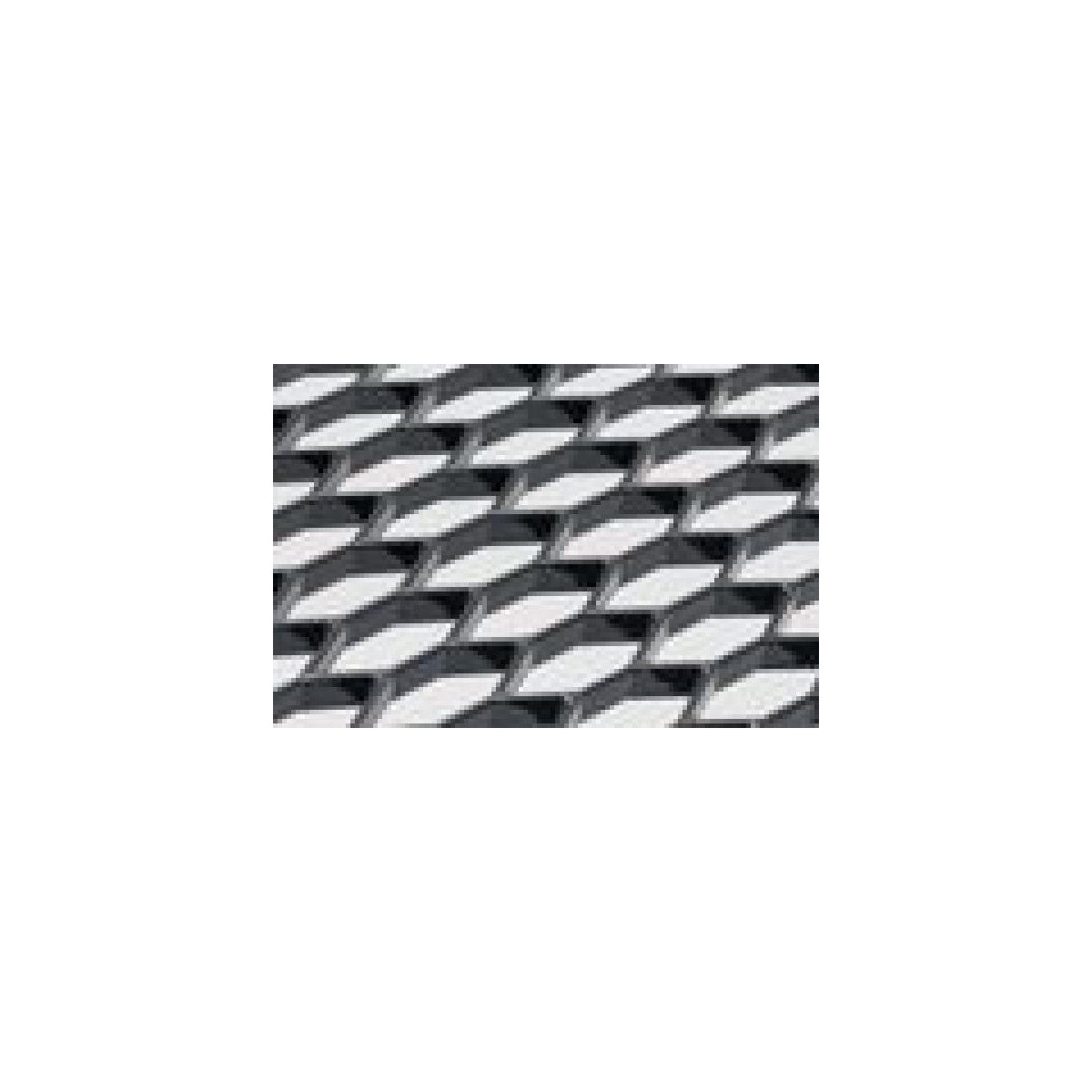 Sportgrill Frontgrill Kühlergrill Wabengrill passend für Audi A6 4F Facelift Grill Schwarz Glanz mit Emblemhalter