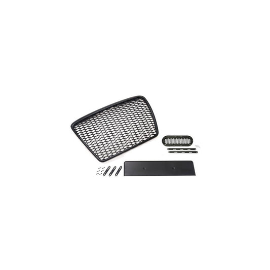Kühlergrill Wabengrill Front Grill Emblemhalter passend für Audi A6 4F 2008-2011