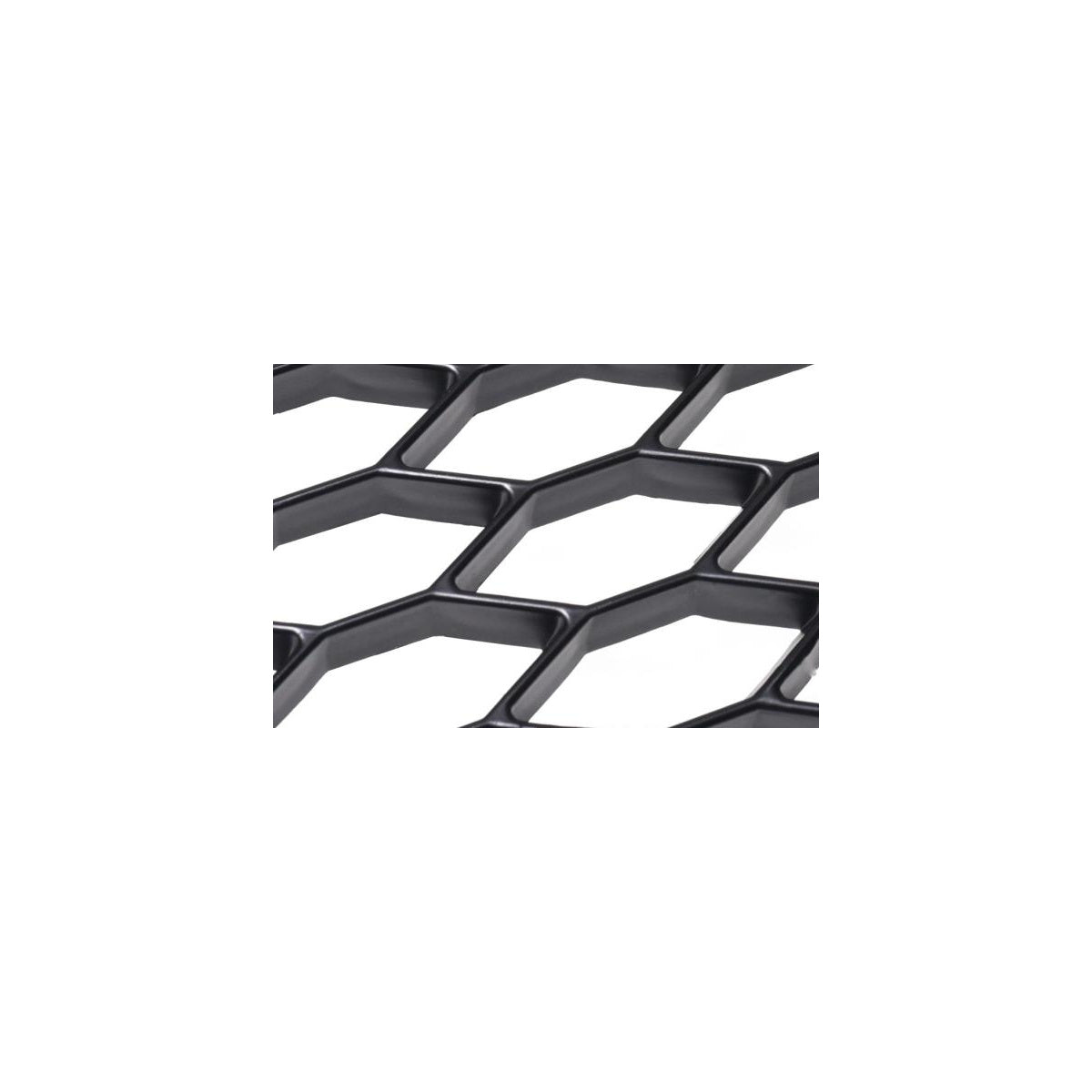 Frontgrill Sport Waben-Grill Lüftungsgitter passend für Audi A4 B8 07-12 Schwarz Glanz