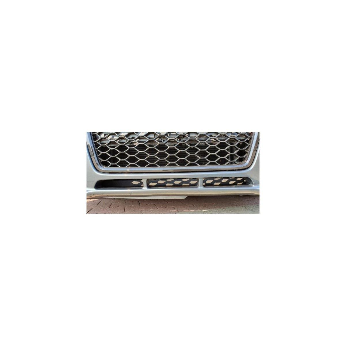 Kühlergrill Sport mit Emblem und Kennzeichenhalter passend für Audi A3 8P NUR S-Line