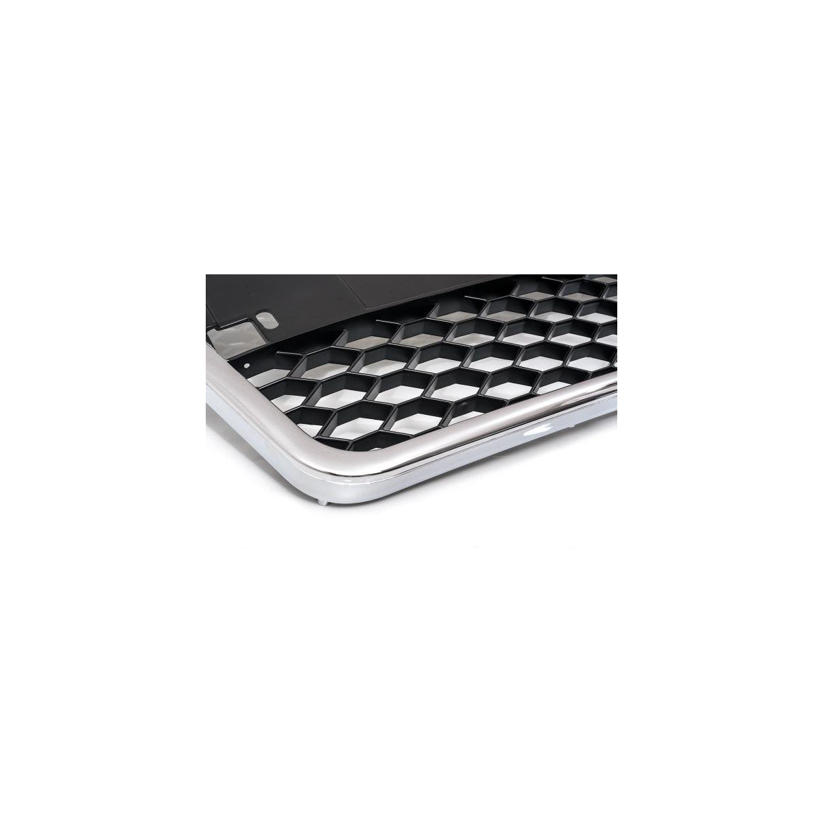 Calandre sport noire avec support de plaque compatible avec Audi A6 4F