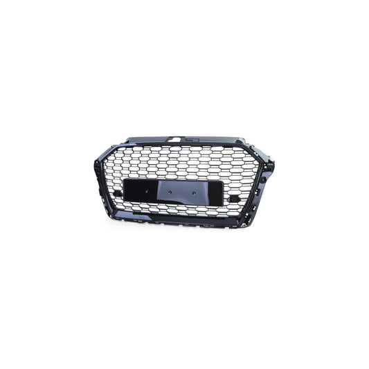 Frontgrill schwarz Sport mit Kennzeichenhalter passend für Audi A3 8V Facelift ab 2016