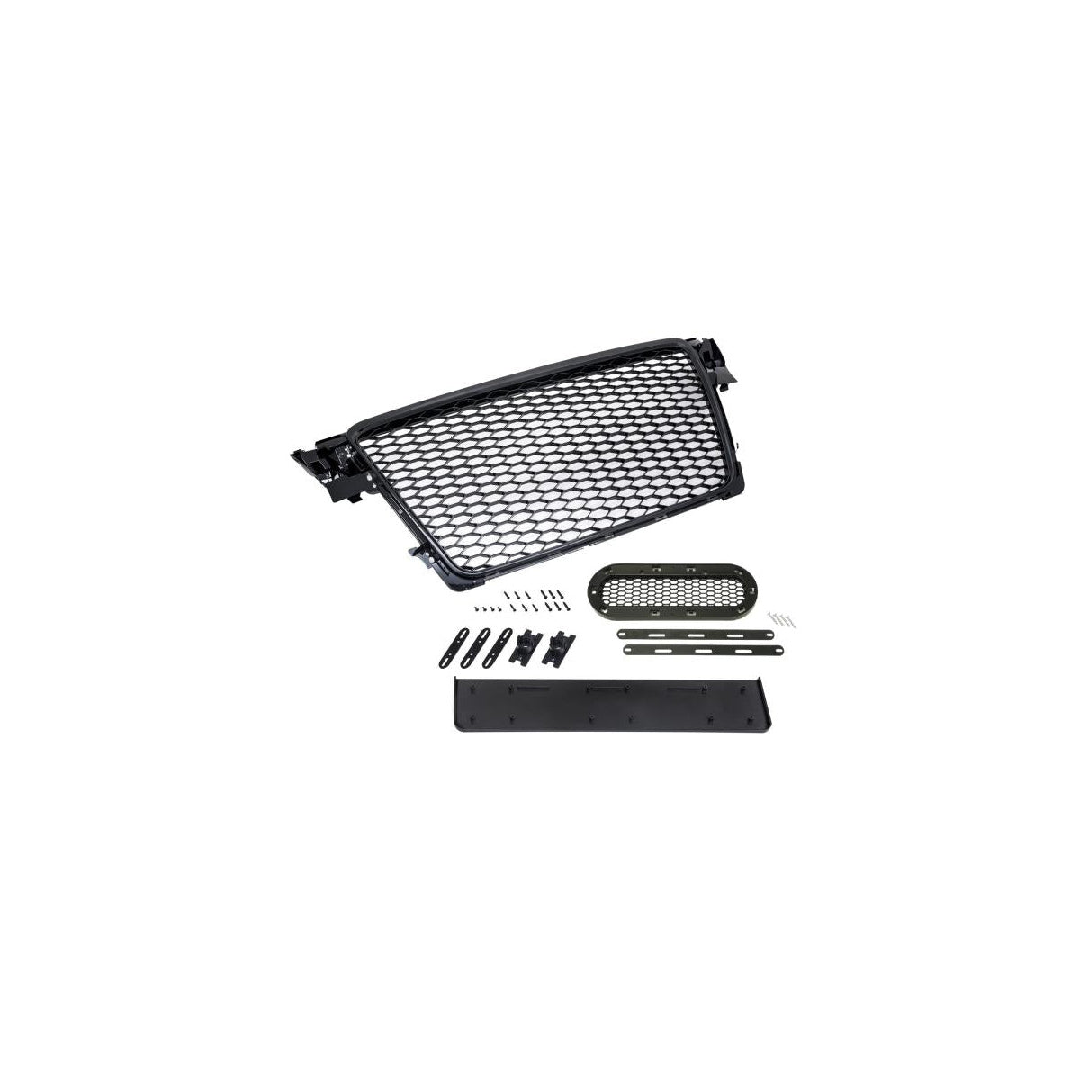 Kühlergrill Sport mit Emblem und Kennzeichenhalter passend für Audi A4 B8 8K 2007-2012