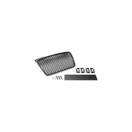 Sportgrill Frontgrill Kühlergrill Wabengrill passend für Audi A4 B7 04-09 Waben Grill Kühlergrill Front Grill + Simple Fix