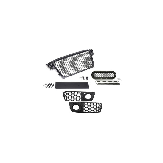 Kühlergrill Sport Waben-Grill Lüftungsgitter passend für Audi A4 B8 8K 2007-2012