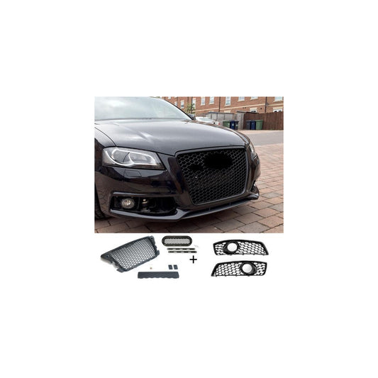 Kühlergrill Front Waben-Grill Lüftungsgitter passend für Audi A3 8P 08-13