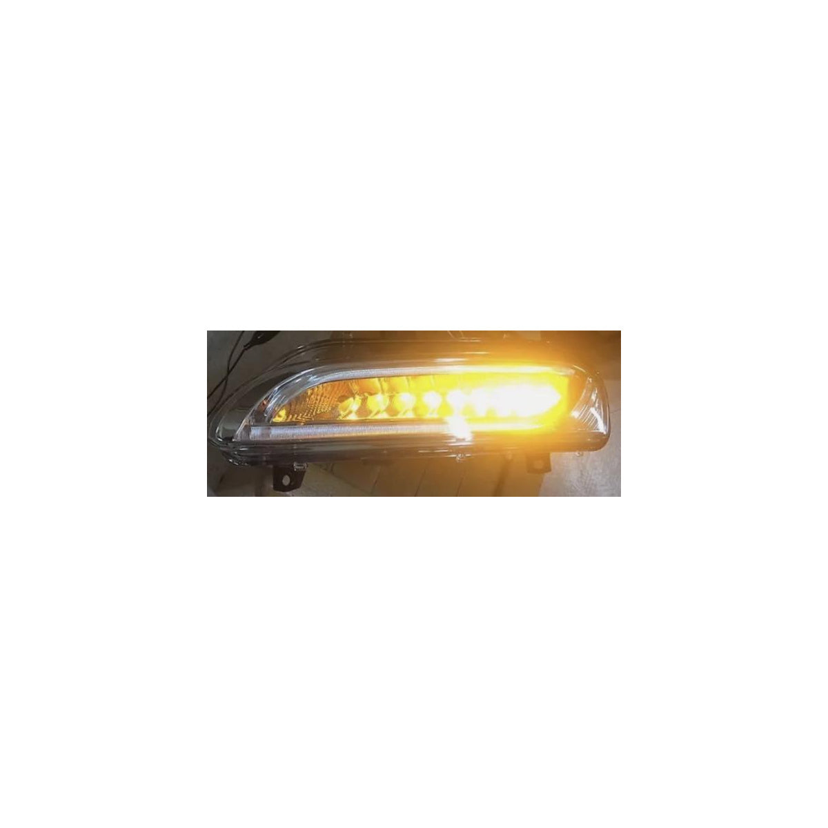 passend für Porsche 997 911 09- LED Frontblinker Blinker LED Tagfahrlichtleiste Klarglas