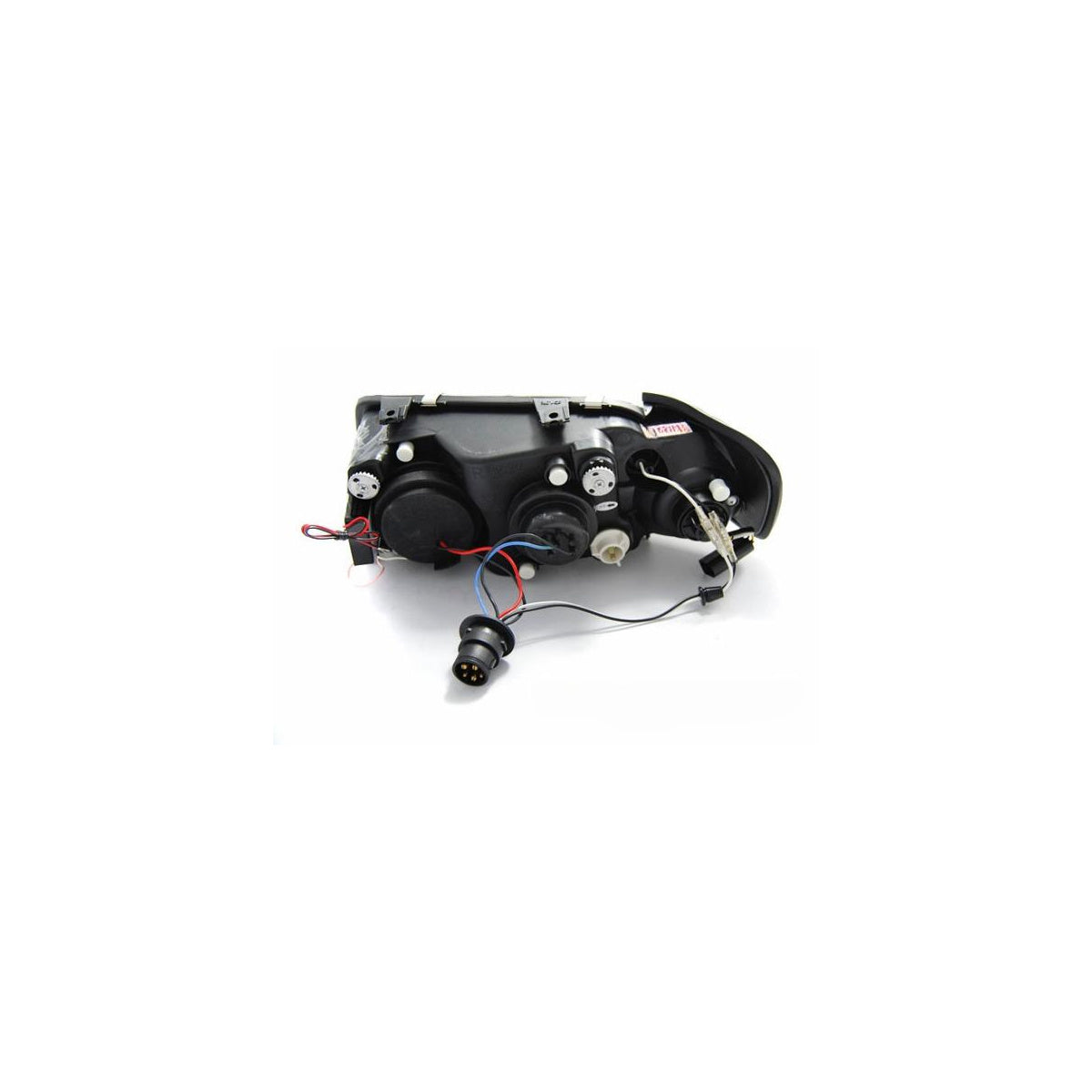 Phares Angel Eyes CCFL compatibles avec Audi A3 (8L) 96-00 noirs