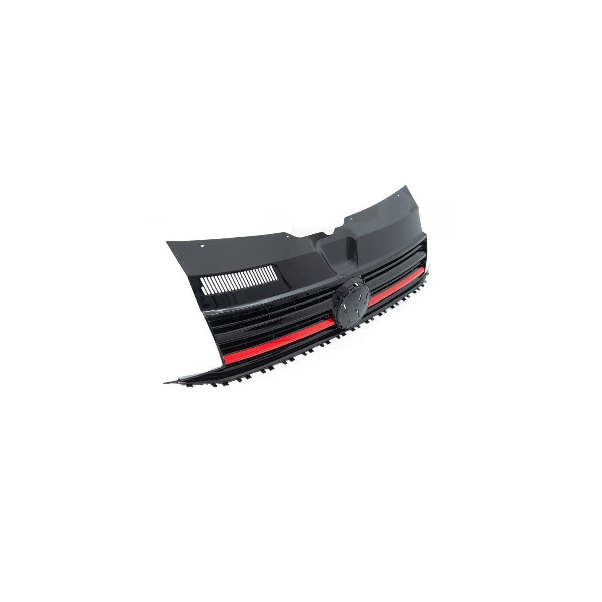 Calandre noir brillant rouge adaptée pour VW T6 Multivan Transporter 2015–2019