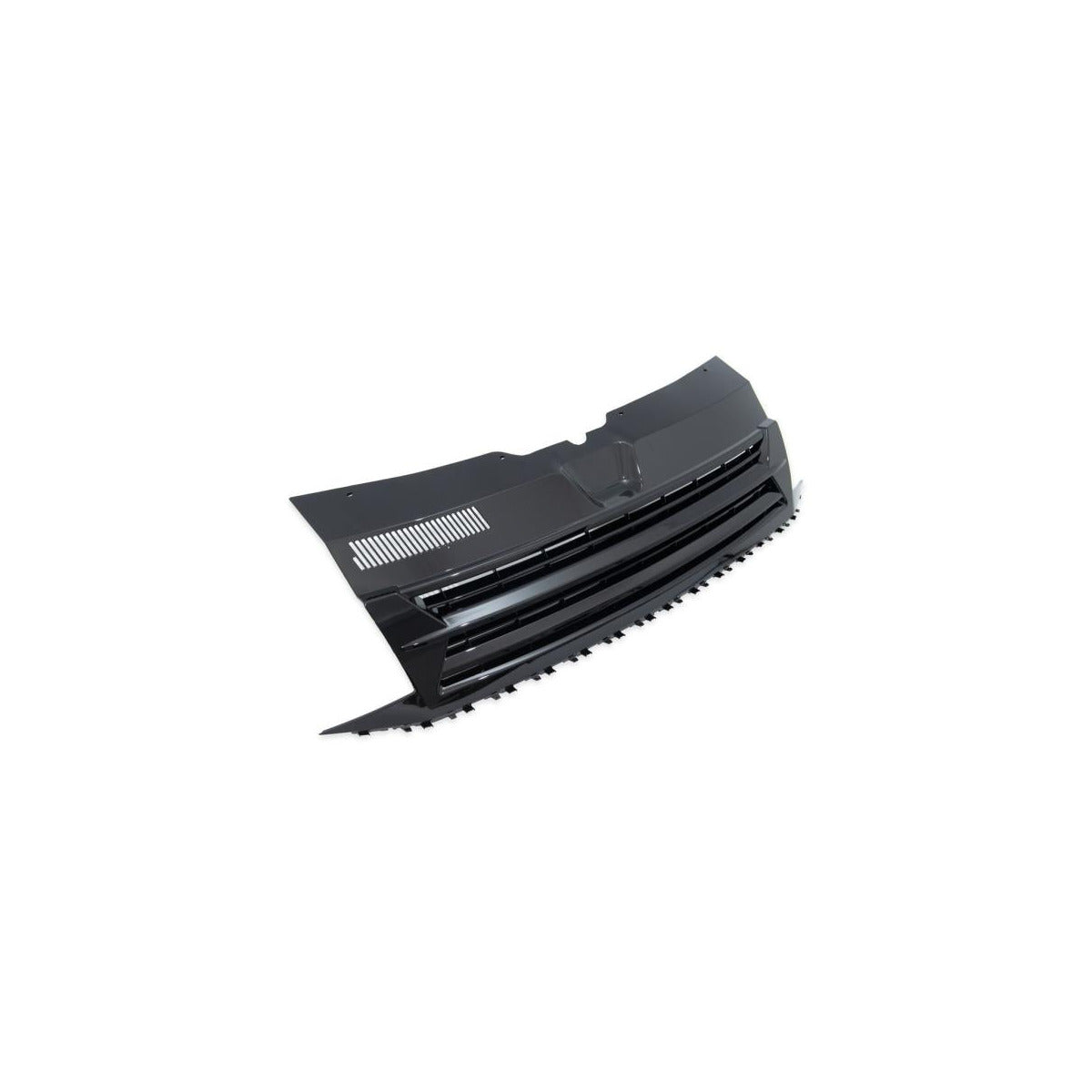 Calandre noir brillant, style épuré, sans emblème, compatible VW T6 Bus Transporter 2015-2019