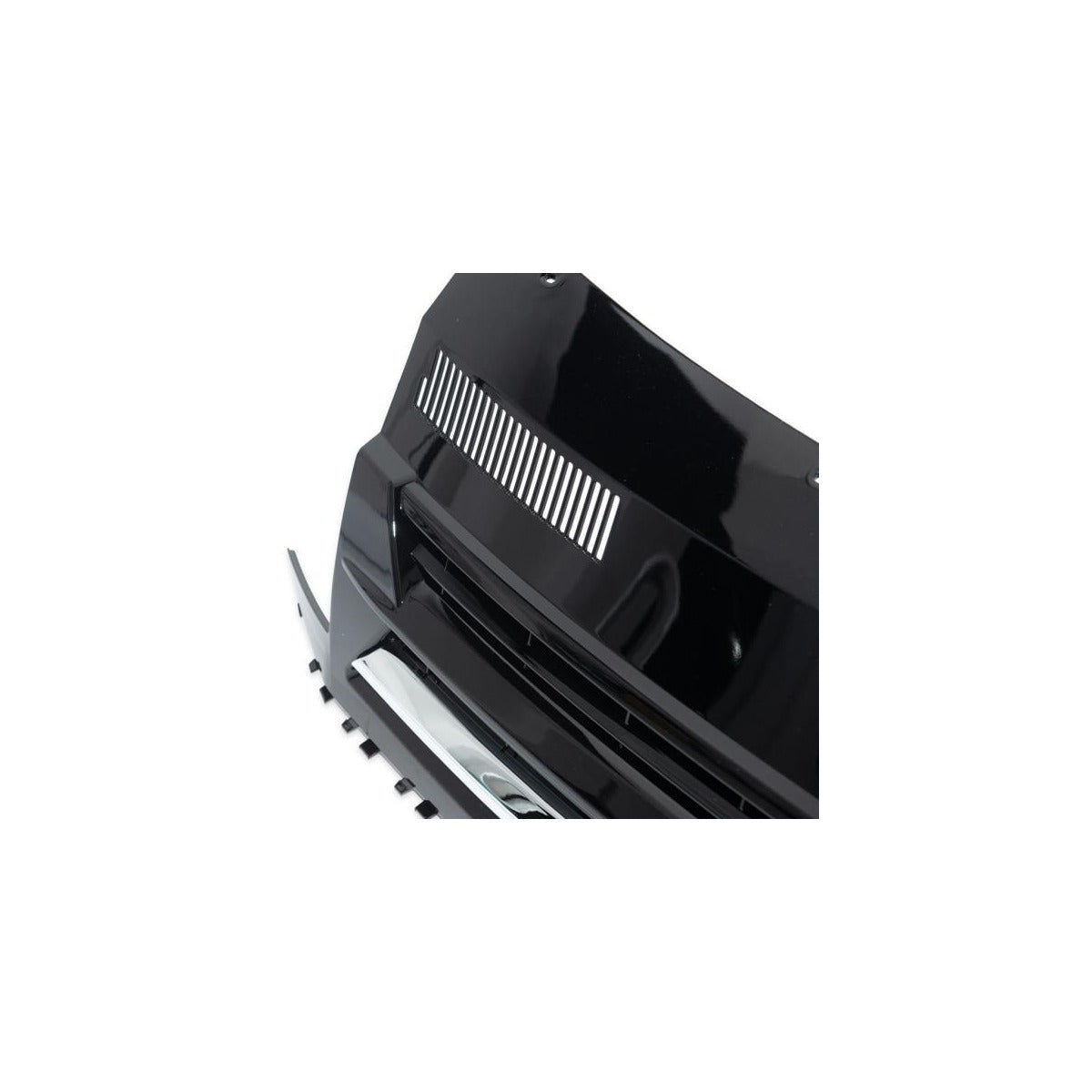 Calandre noir brillant chrome sans emblème compatible avec VW T6 Bus Transporter 2015-2019