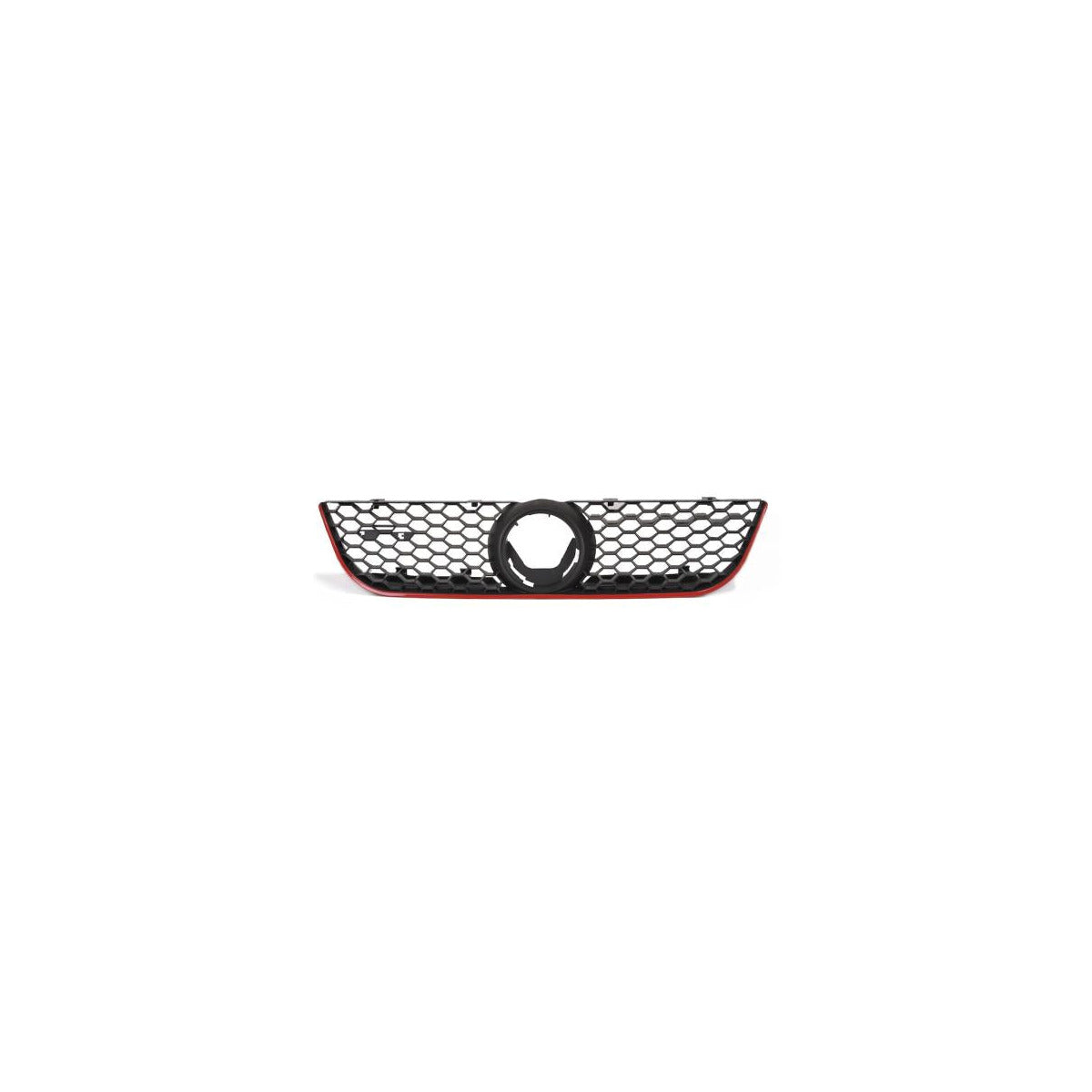 Calandre Grille avant Grille en nid d'abeille compatible pour VW Polo 9N3 05-11/09
