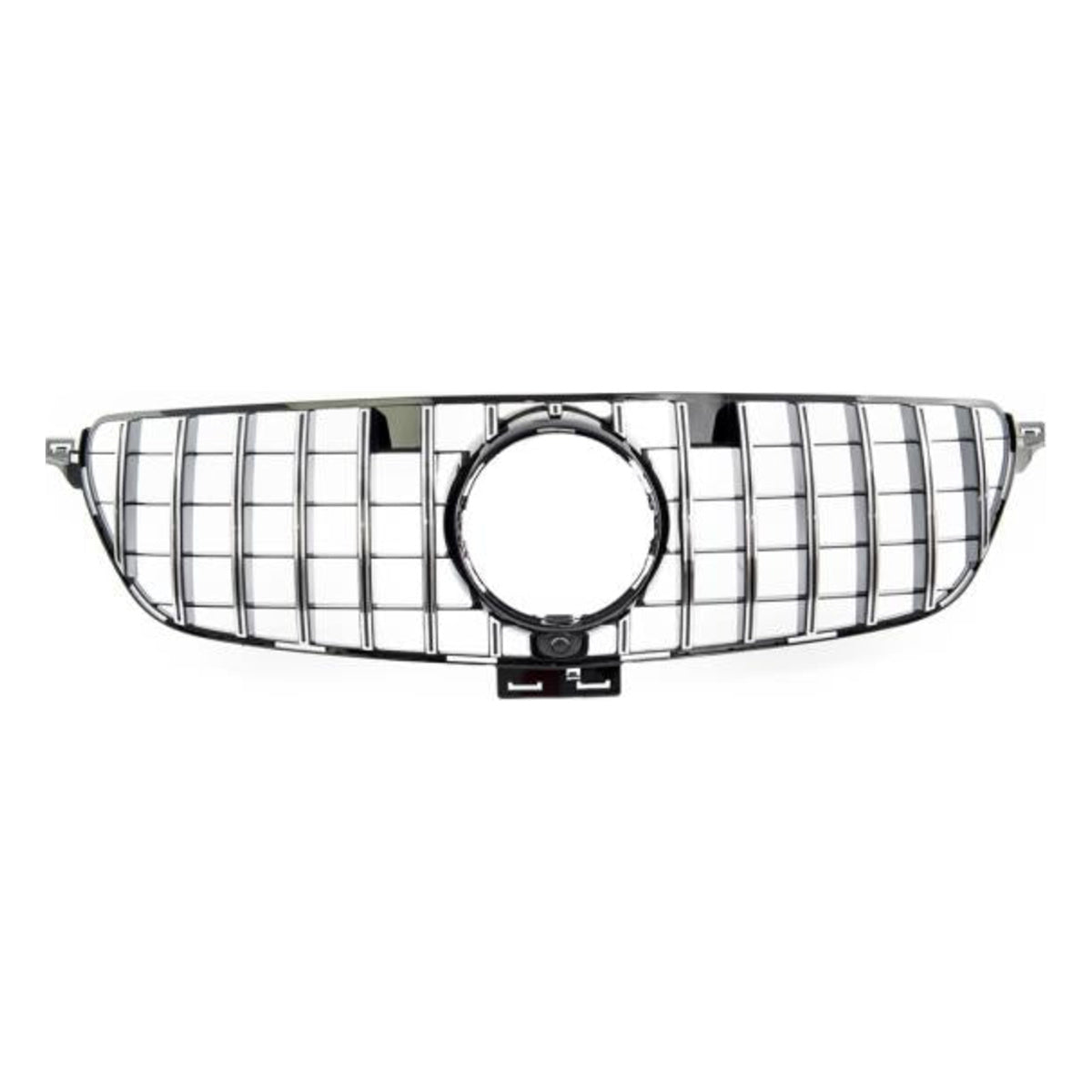 Kühlergrill Chrom passend für Mercedes GLE (ML) W166 15-18 + Sport-Panamericana GT