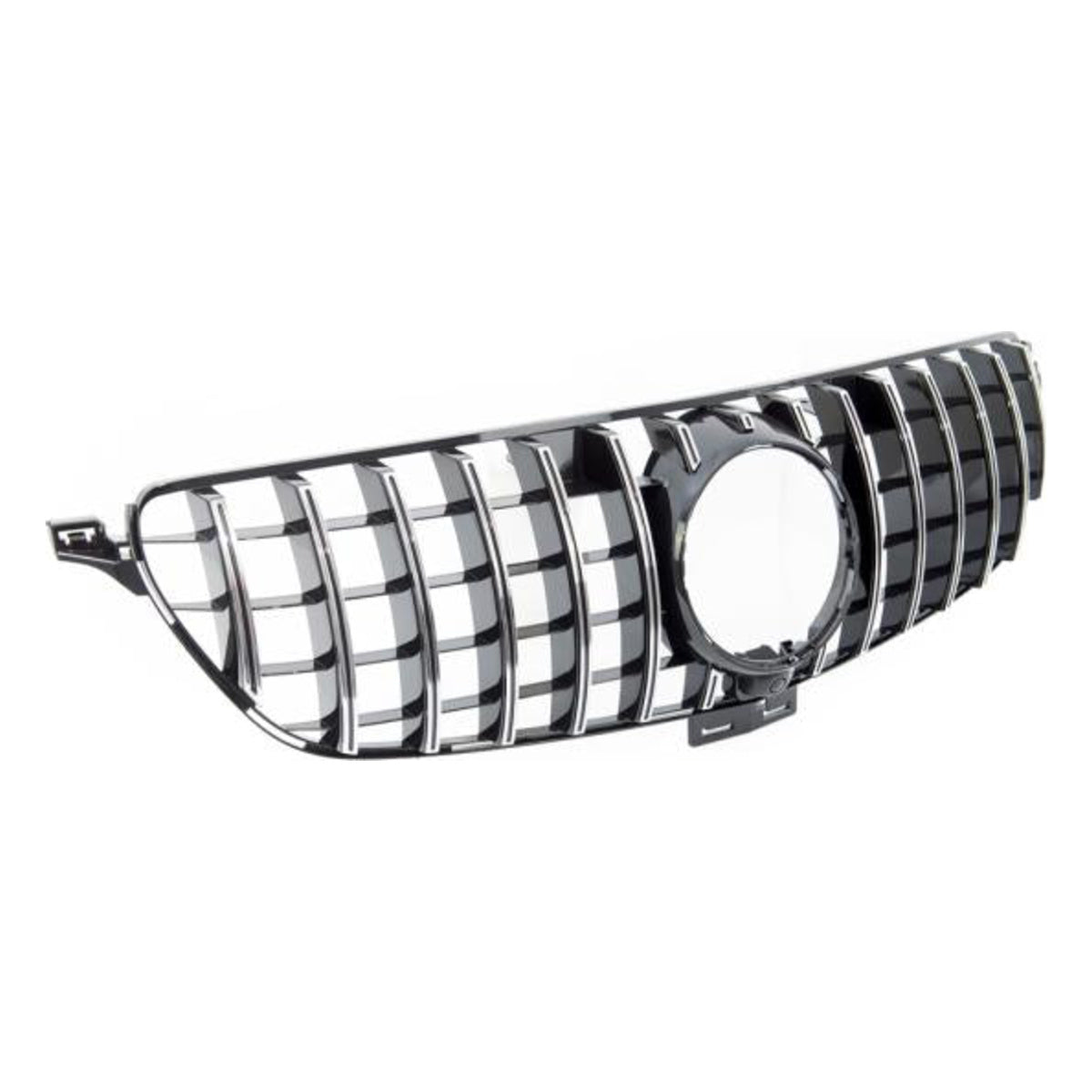 Kühlergrill Chrom passend für Mercedes GLE (ML) W166 15-18 + Sport-Panamericana GT
