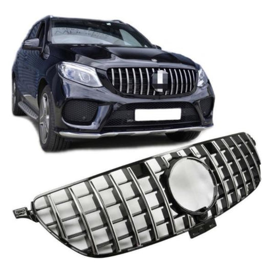 Kühlergrill Schwarz/ chrom passend für Mercedes GLE C292 Coupe 2015- Panamericana GT