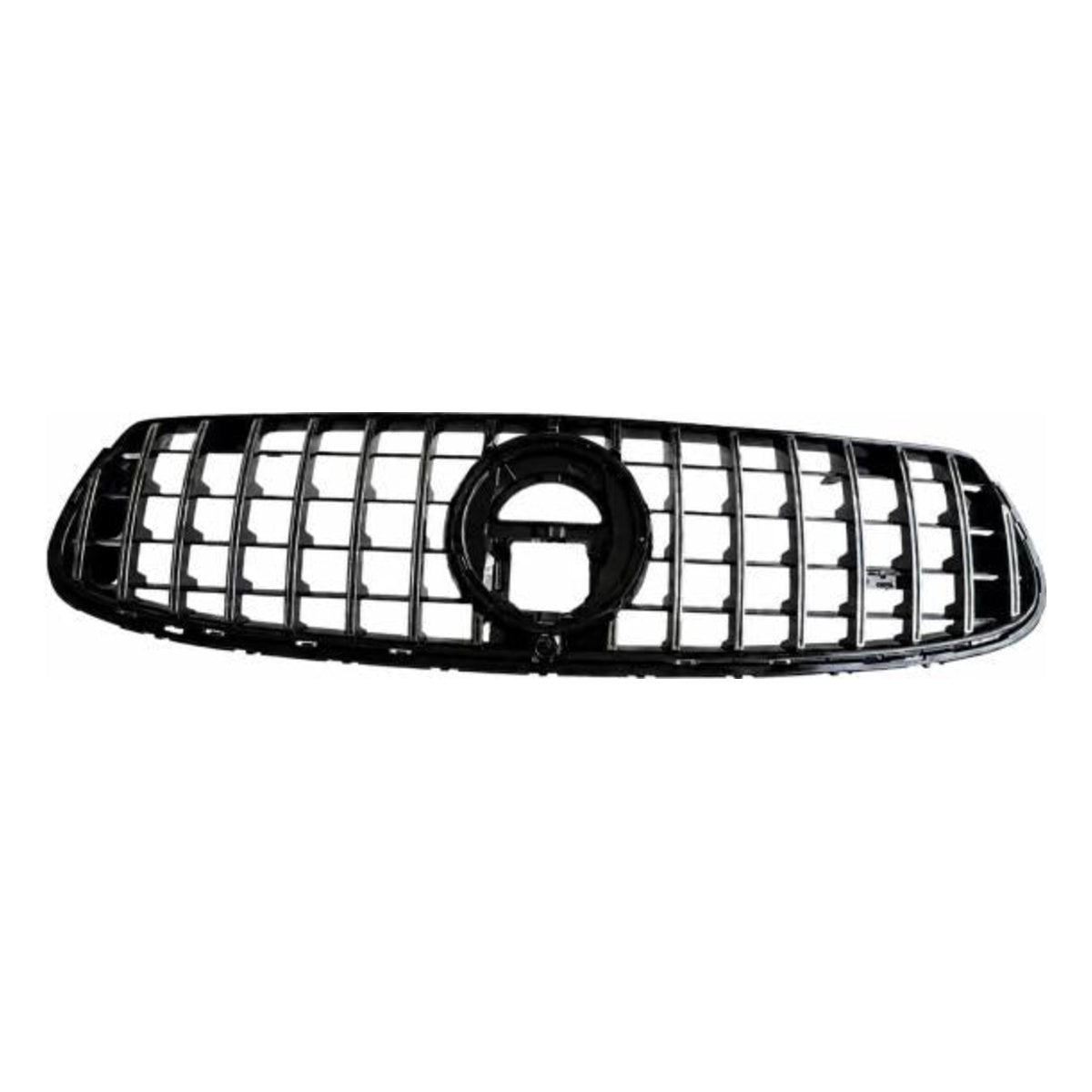 Kühlergrill chrom passend für Mercedes GLC X253 Facelift ohne AMG Sport Panamericana GT
