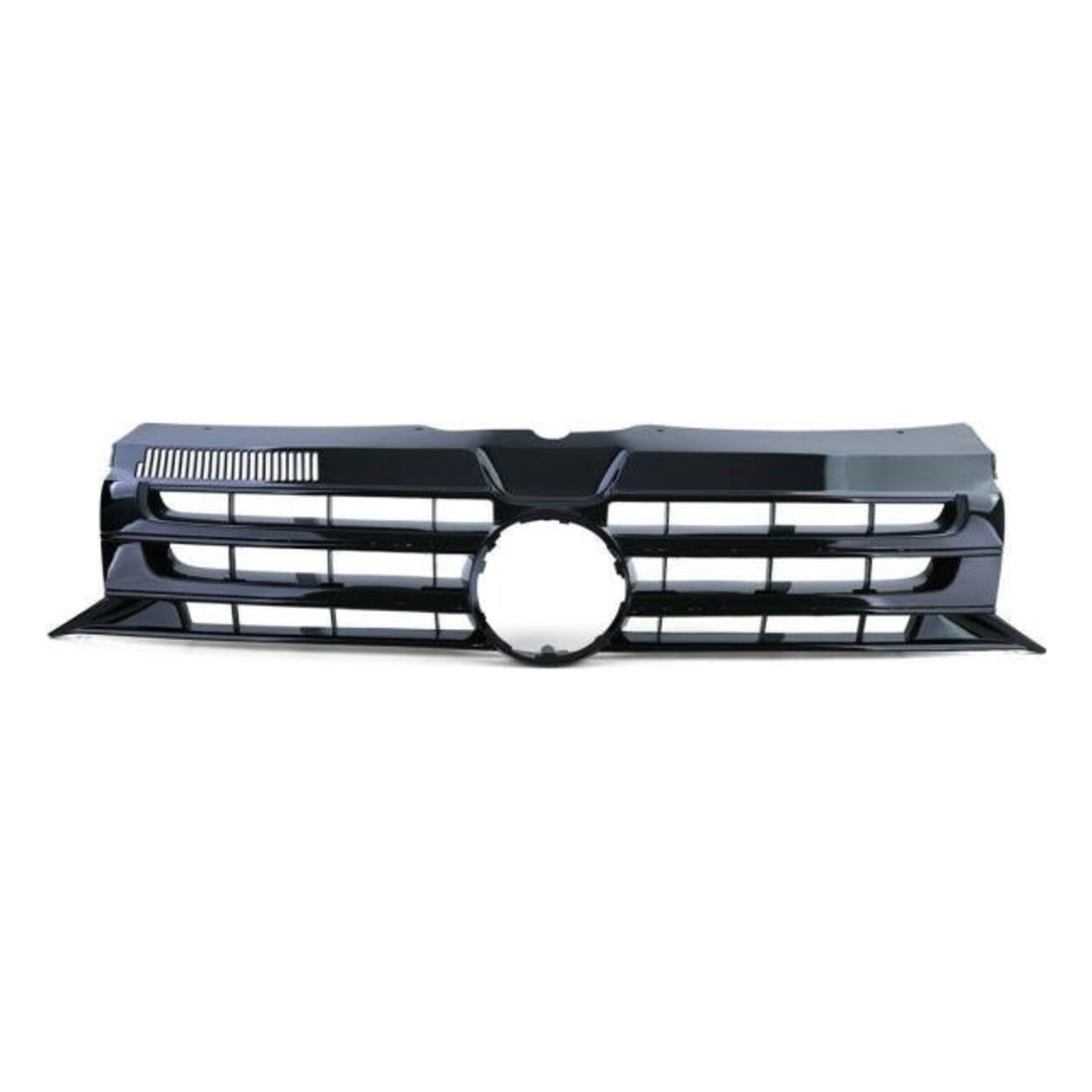 Kühlergrill Grill hochglanz Schwarz Sportgrill passend für VW T5 GP Facelift 09-15