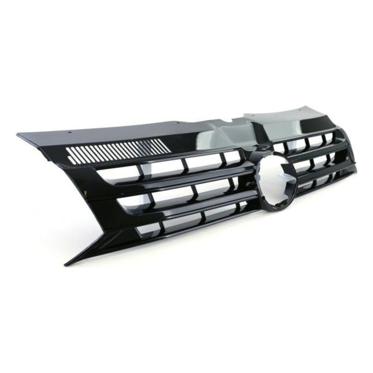 Kühlergrill Grill hochglanz Schwarz Sportgrill passend für VW T5 GP Facelift 09-15
