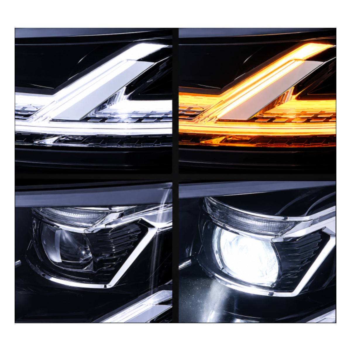 Voll Led Scheinwerfer passend für VW T6 15-19 schwarz ab 15 -19 LED Blinkern