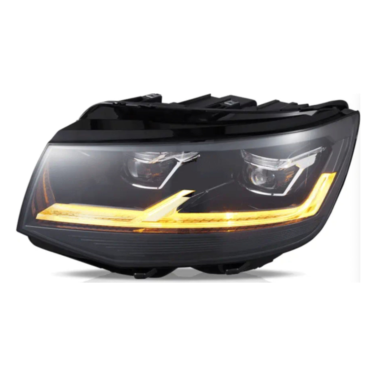 Voll Led Scheinwerfer passend für VW T6 15-19 schwarz ab 15 -19 LED Blinkern