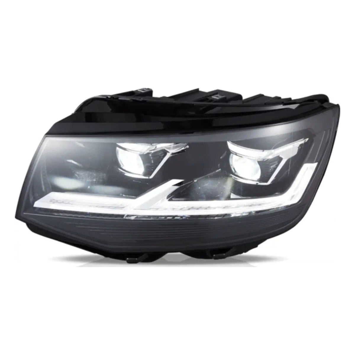 Voll Led Scheinwerfer passend für VW T6 15-19 schwarz ab 15 -19 LED Blinkern