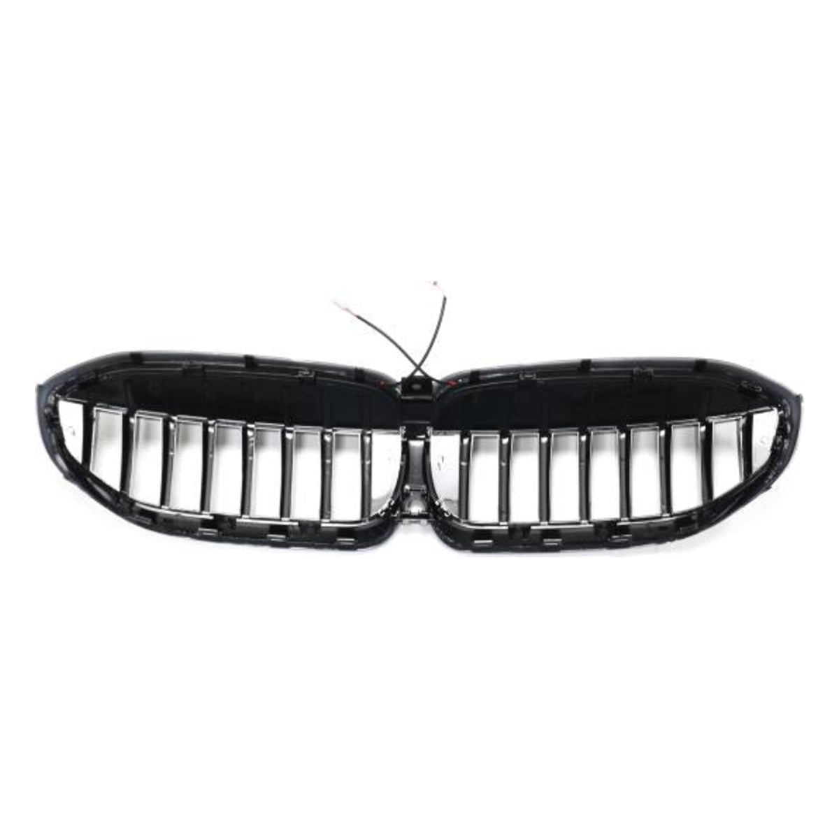 LED-Kühlergrill mit einer Lamelle in Hochglanz schwarz passend für BMW 3er G20 G21 19-22