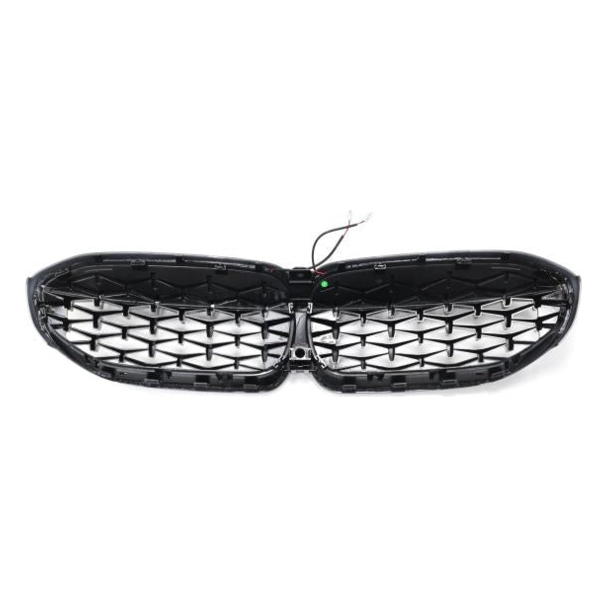 LED-Kühlergrill Schwarz Glanz passend für BMW 3er G20 G21 19-22