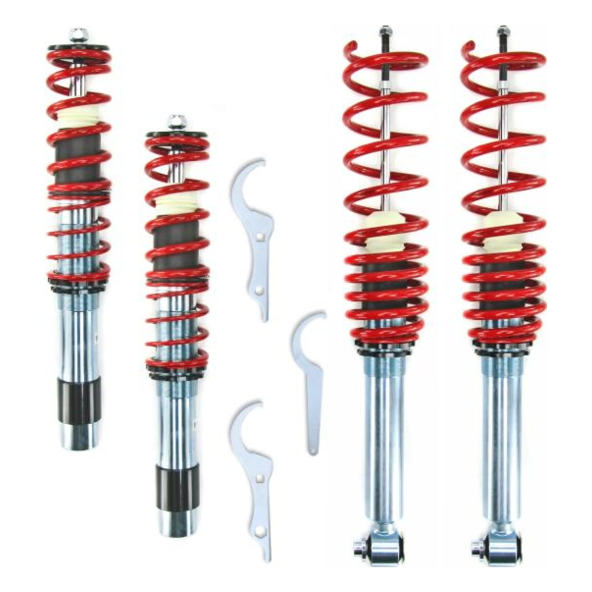 RedLine Gewindefahrwerk passend für BMW 5er E39 520i, 523i, 525i, 528i, 530i, 520D, 525D / TD / TDS, 530D Baujahr 1995 - 2003
