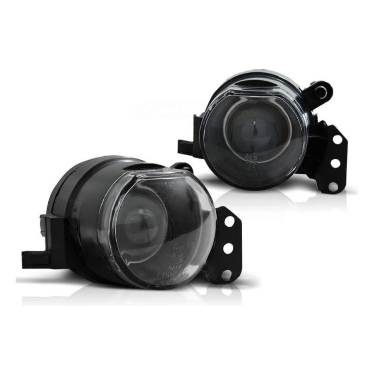 Nebelscheinwerfer passend für BMW 3er E90/E91 / 5er E60/E61 / 3er Cabrio/Coupe E92/E93 03-11 schwarz – Bild 1