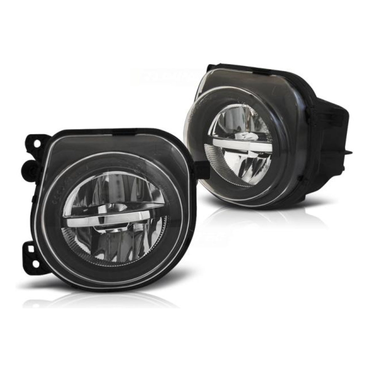 LED Nebelscheinwerfer passend für BMW 5er F10 F F11 / F07 LCI 13-16 schwarz – Bild 1