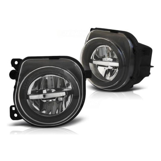 LED Nebelscheinwerfer passend für BMW 5er F10 F F11 / F07 LCI 13-16 schwarz – Bild 1