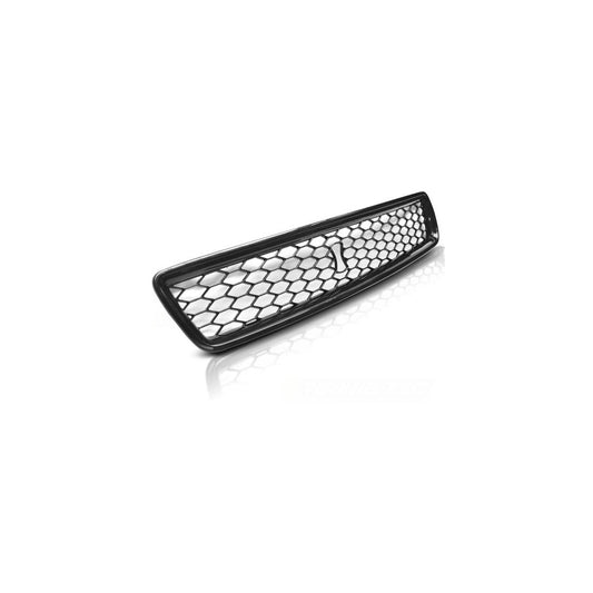 Calandre sport / calandre de radiateur adaptée pour Audi A4 B5 94-99 noire, design nid d'abeille