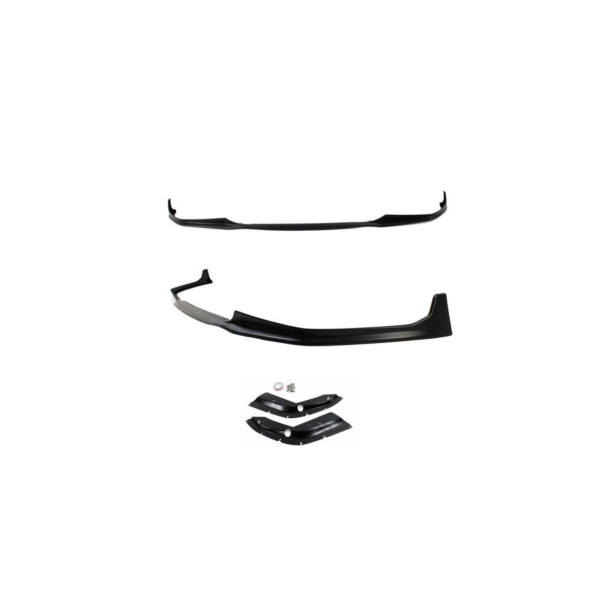 Lame de spoiler avant Sport Performance noir + ABE + compatible avec BMW Série 3, G20, 2018- G21 Touring