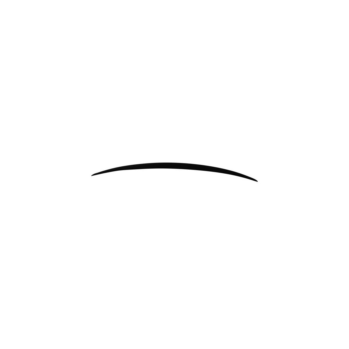 Becquet arrière, aileron de coffre, lèvre de spoiler, spoiler adapté pour coupé série 1 E82, compatible avec BMW série 1 (E82) Coupé, 2007-2013