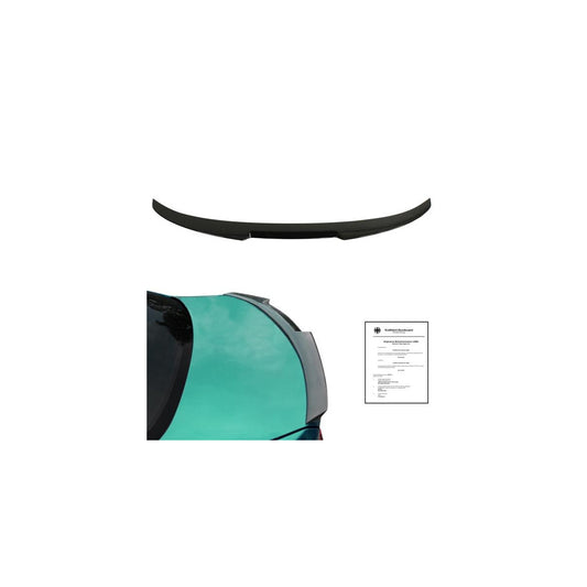 Becquet de coffre, aileron, lèvre arrière pour Série 5 F10 2010-2017, ABS, noir brillant avec homologation ABE