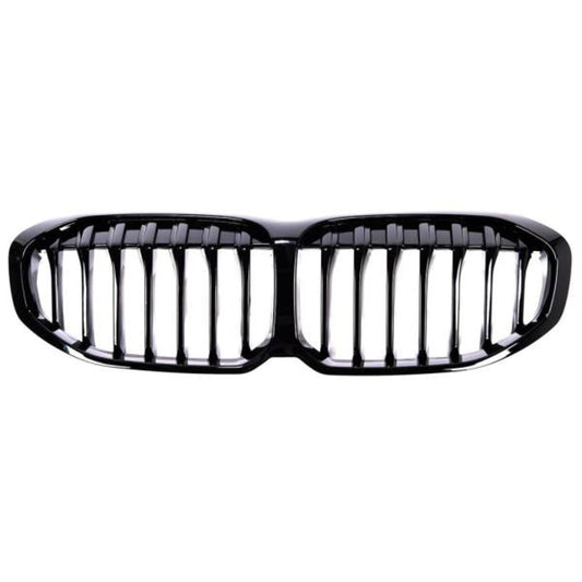 Calandre sport Single Line compatible avec BMW Série 1 F40 à partir de 2019 noir brillant