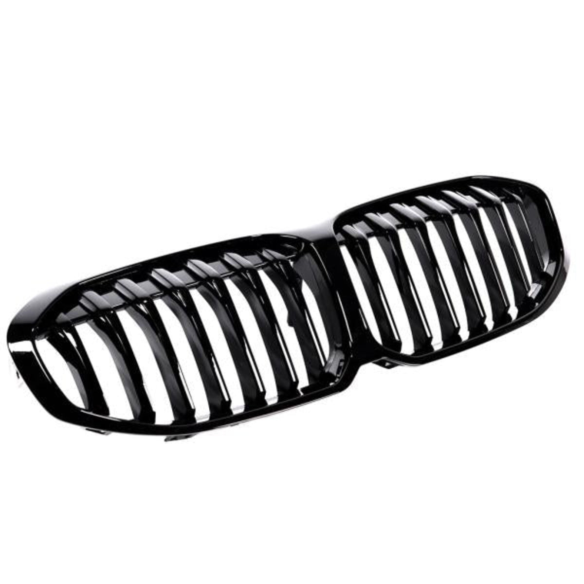 Calandre sport Single Line compatible avec BMW Série 1 F40 à partir de 2019 noir brillant