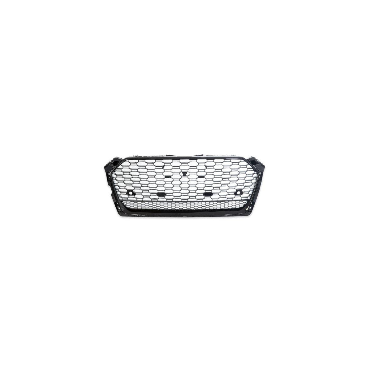 Calandre sport / Calandre adaptée pour Audi A5 (F5) Coupé Cabriolet Sportback à partir de 2016 noir brillant