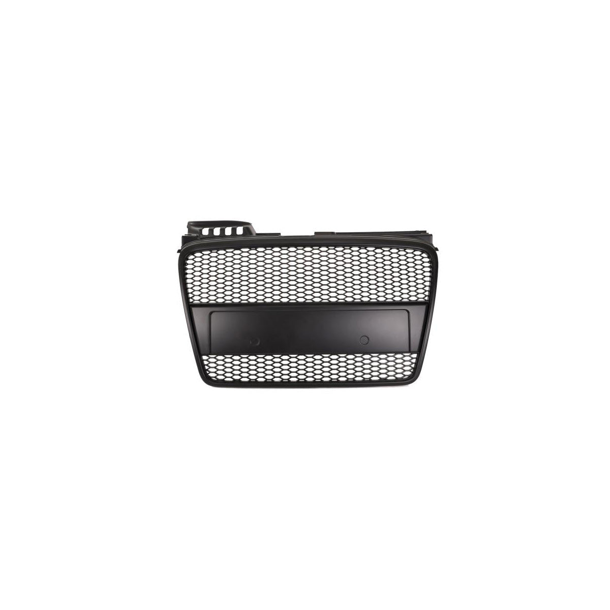 Calandre sport / calandre compatible avec Audi A4 B7 05-08 noir mat aspect nid d'abeille